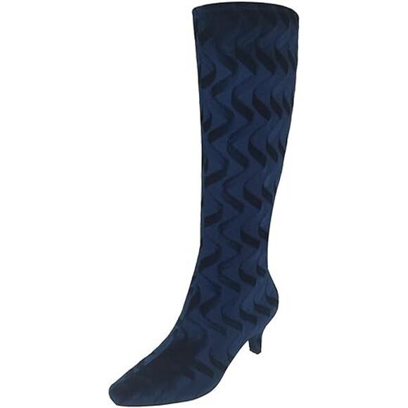 Impo, Women's, Namora, Stretch, Boot, with Memory, Foam, Midnight Blue Size 7.5M - Picture 1 of 6